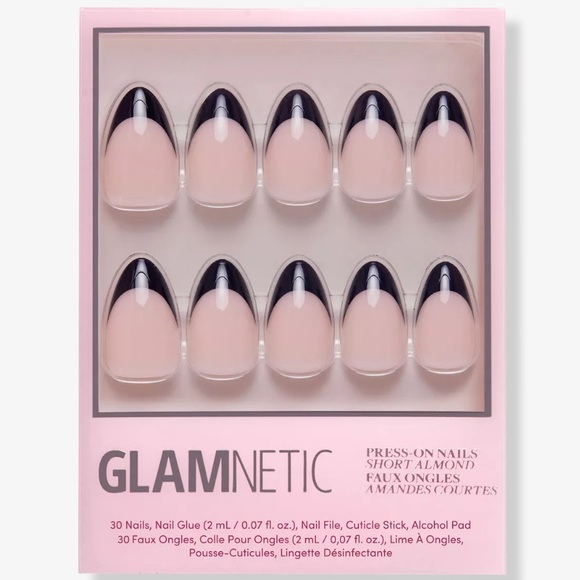 Glamnetic Other - Glamnetic Ulta Caviar Nude and Black Press-On Nails